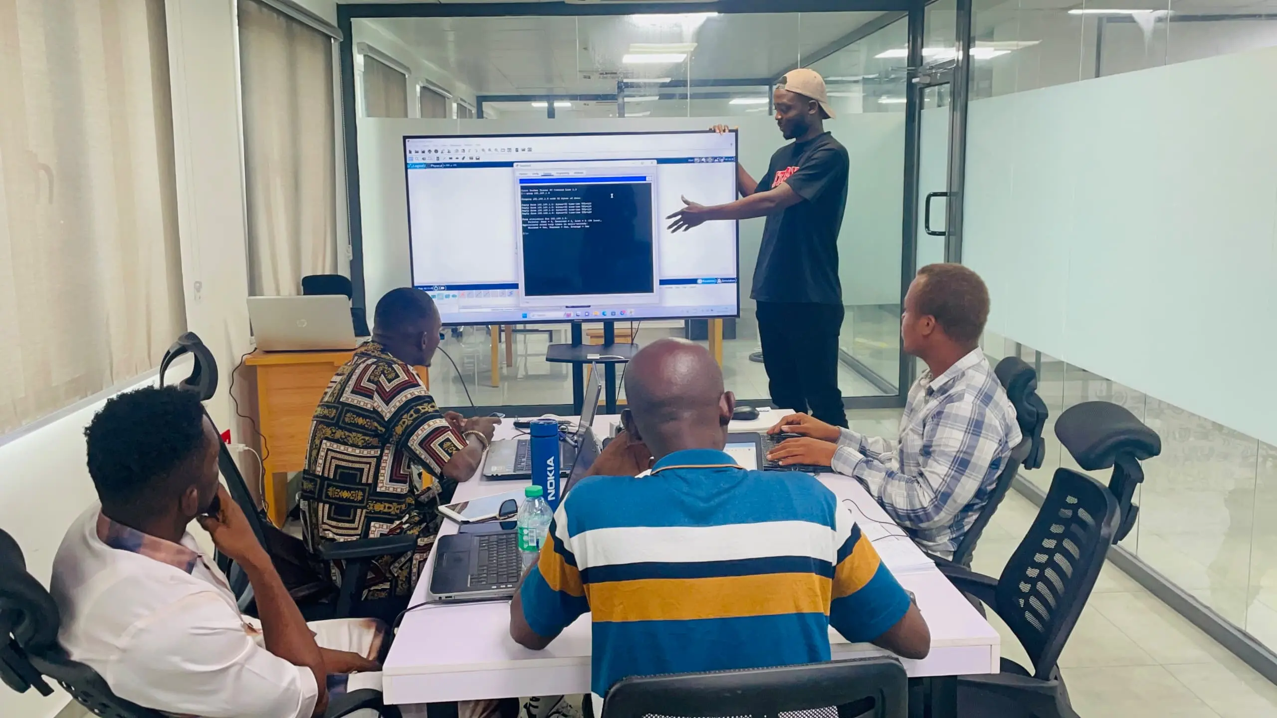 DataForte students learning tech